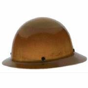 Msa Skullgard ® Brown Protective Full Brim Hard Hat